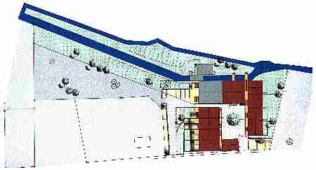 Reihenhuser u. Gewerbebauten in der ehem. Keller - Mhle